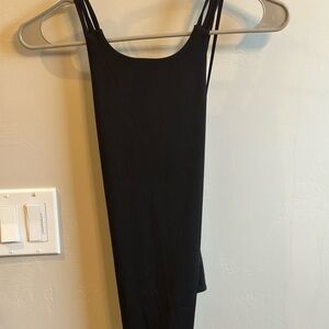 Express Black Strappy Back Bodysuit - Size XS